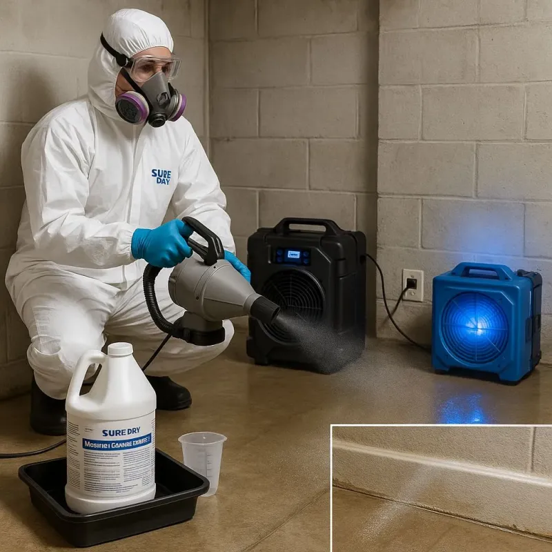 Sanitization and Odor Removal process in Laporte, PA