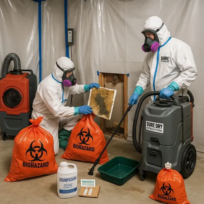 Contaminated Water Handling Protocols process in Laporte, PA