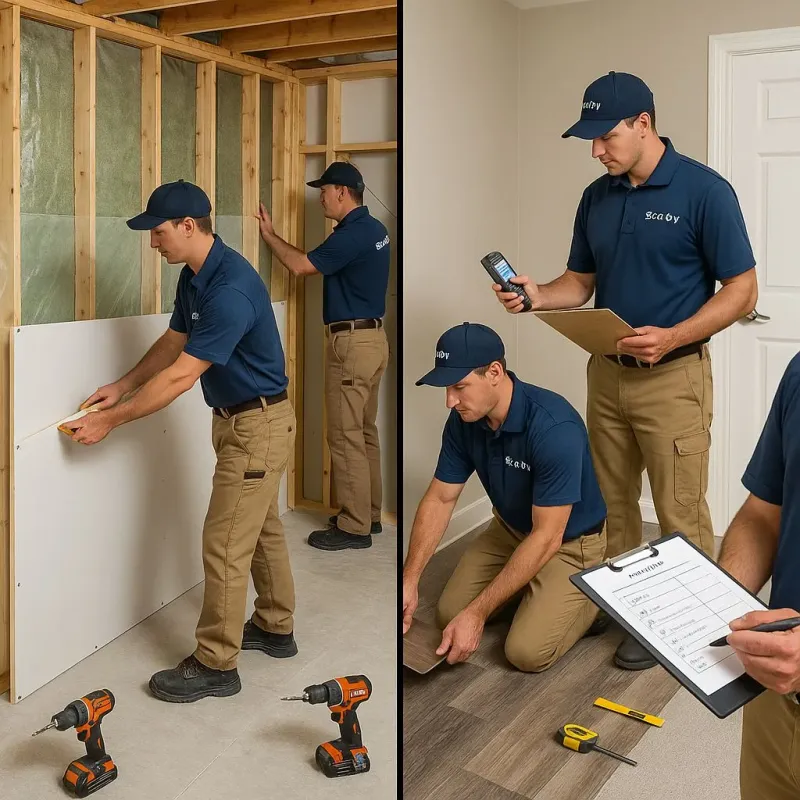 Repairs and Reconstruction process in Laporte, PA