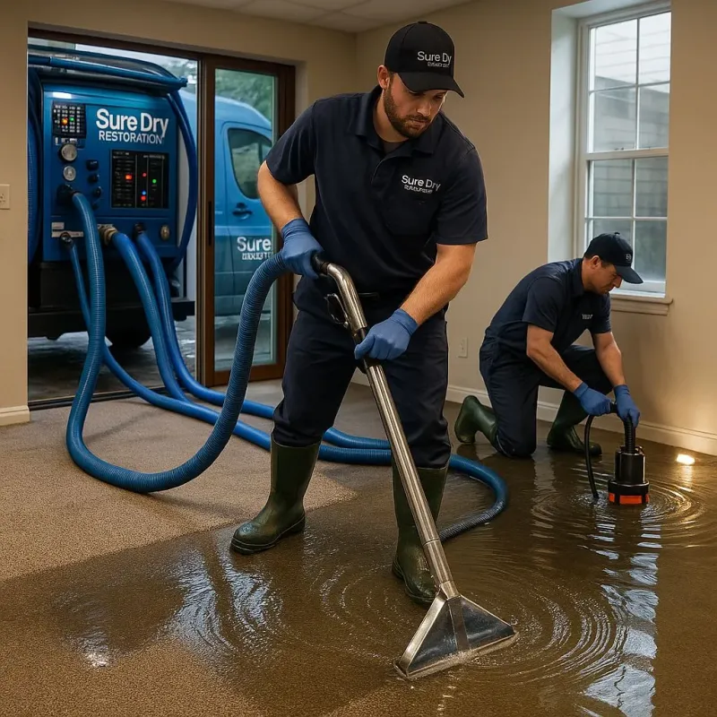 Water Extraction and Removal process in Laporte, PA
